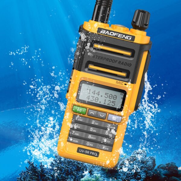 2022 Baofeng UV-9R PRO IP68 Waterproof Dual Band Radio Handheld Walkie Talkie - Image 4