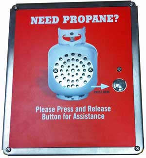 Propane Exchange Refill Station Intercom Callbox