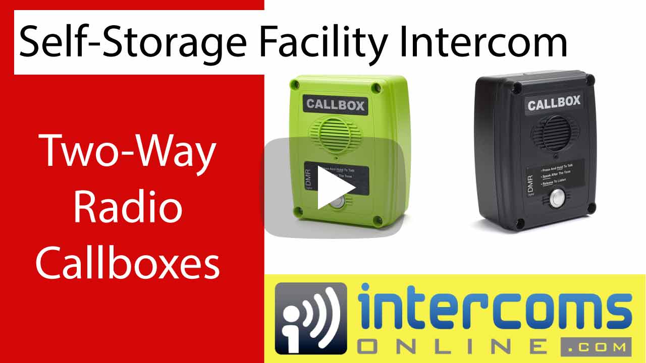 Self-Storage Intercom System