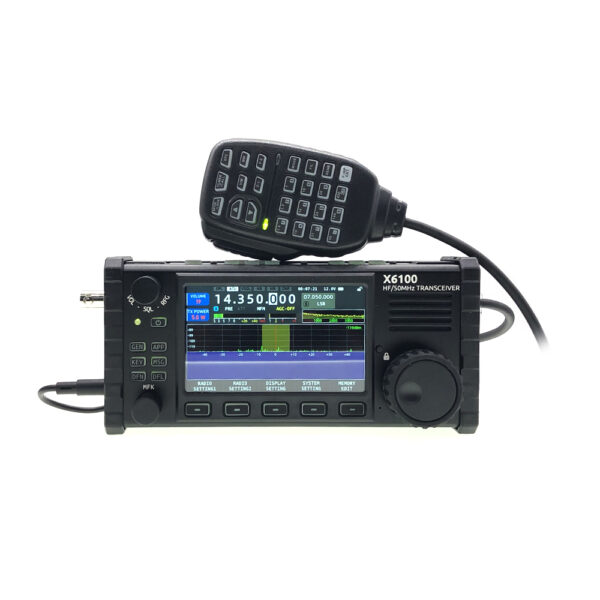 XIEGU X6100 50MHz All Mode HF SDR Transceiver with Antenna Tuner - Image 3