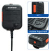 BaoFeng AR-152 Tactical Speaker Microphone Volume Adjustable For Kenwood TYT Anytone Walkie Talkie - Image 2