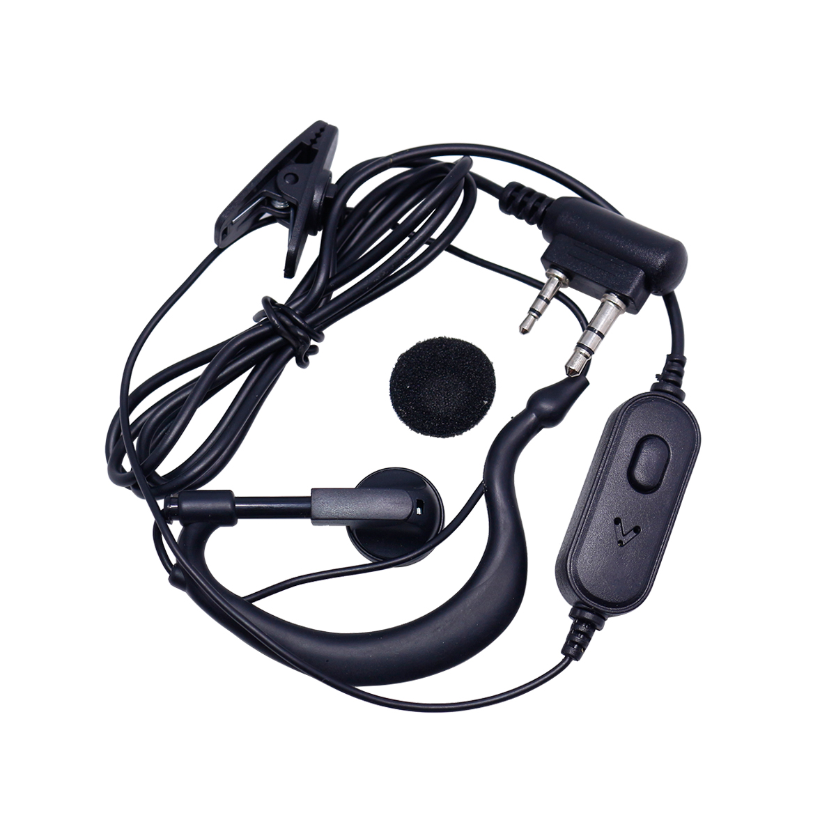 Baofeng Headset For Uv R Uv Bf S Bf V Uv S Walkie Talkie Top Two Way Radio