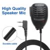 Baofeng Radio Speaker Microphone for Kenwood Wouxun Anytone TYT Puxing Quansheng - Image 4