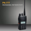 Puxing Walkie Talkie PX-777 VHF 137-174MHz Scrambler VOX Two Way Radio