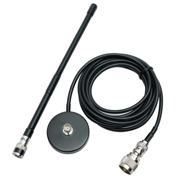 27MHz CB Radio Antenna Soft Whip Magnetic Base with 4 meters feeder Cable - Image 4