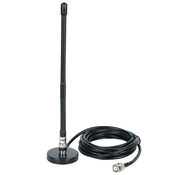 27MHz CB Radio Antenna Soft Whip Magnetic Base with 4 meters feeder Cable