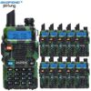 10PCS Baofeng UV-5R Walkie Talkie VHF UHF Dual Band Portable CB Radio Station Handheld Two way Radio - Image 2