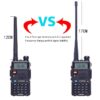 2PCS BaoFeng UV-5R Walkie Talkie VHF/UHF136-174Mhz&400-520Mhz Dual Band Two way radio Baofeng uv 5r Portable Walkie talkie uv5r - Image 2