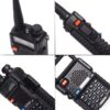 2PCS BaoFeng UV-5R Walkie Talkie VHF/UHF136-174Mhz&400-520Mhz Dual Band Two way radio Baofeng uv 5r Portable Walkie talkie uv5r - Image 3