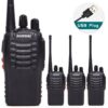 4pcs BAOFENG BF-888S Walkie talkie Two way radio UHF 400-470MHz 16CH Portable Transceiver with Earpiece