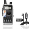 BaoFeng UV-S9 Plus 10W 144/430MHz USB Cable Large Battery Antenna Speaker Car Charger Two-Way Radio Walkie Talkie - Image 3