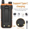 Baofeng UV-10R Walkie Talkie 10W High Power Ham Radios Dual Band UHF VHF Radios Transmitter type-C Charger Two Way Radio - Image 4