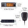 AnyTone AT-500M II for Truck 12/24V AM/FM 26-27Mhz Mobile CB Radio - Image 3