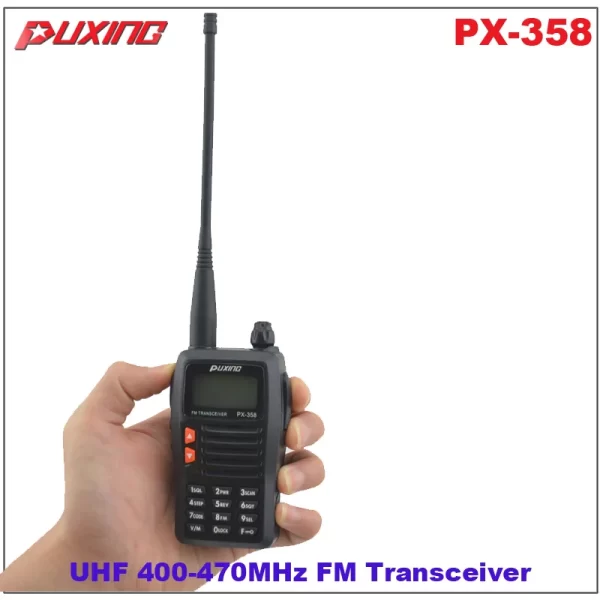 Brand New Top Quality Puxing PX-358 UHF Handheld FM Transceiver - Image 6