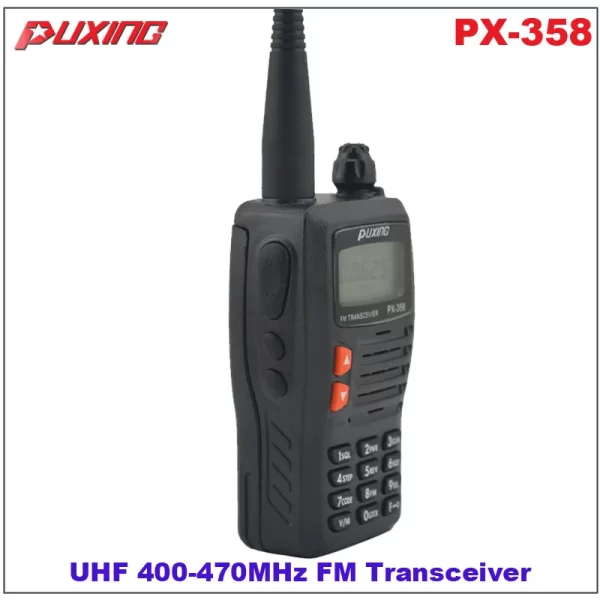 Brand New Top Quality Puxing PX-358 UHF Handheld FM Transceiver - Image 2