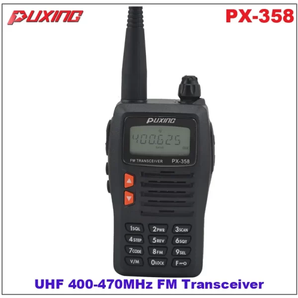 Brand New Top Quality Puxing PX-358 UHF Handheld FM Transceiver