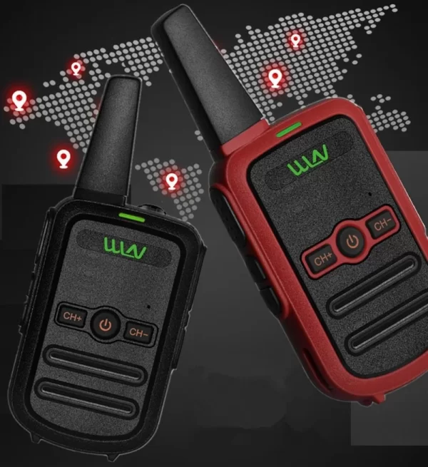 2PCS New WLN Kd-C1 Walkie Talkie Mini Two Way Radio 5W UHF 400-470MHz 16CH Handheld High Quality New Walkie Talkies For Kids Toy - Image 4