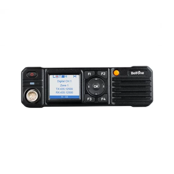 Professional DMR Radio Mobile Vhf Uhf 50w Mobile Radio Transceiver with GPS Module - Image 3