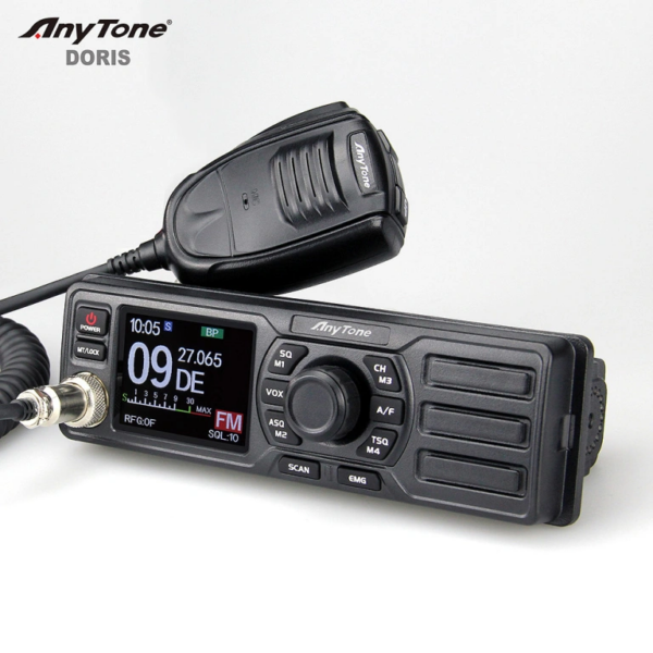 ANYTONE DORIS 27Mhz CB Radio with High power 30W Long Range Walkie Talkie AM FM 14 Band 600 Channels - Image 5