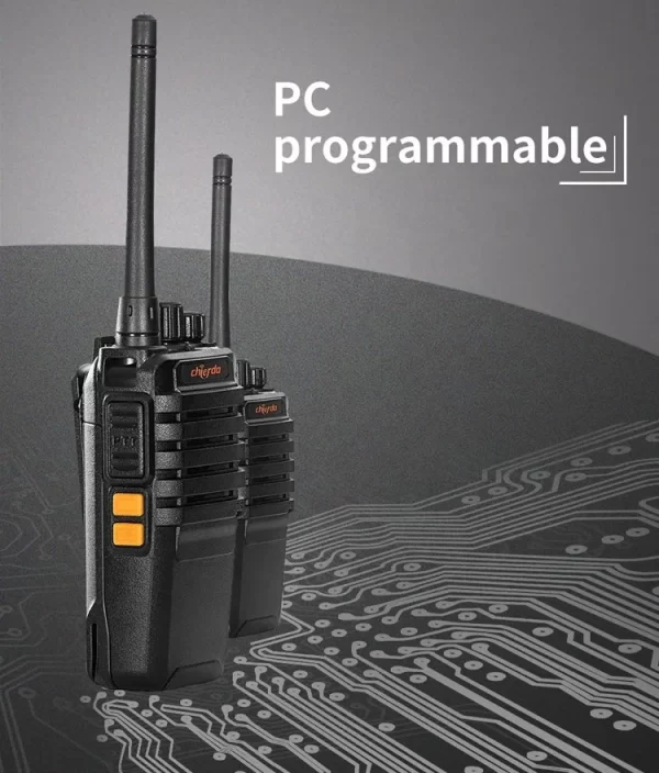 Chierda New Radio 16 channels woki toki CD-328 Profesional VHF UHF Two way Walkie Talkie Li-ion Battery - Image 5