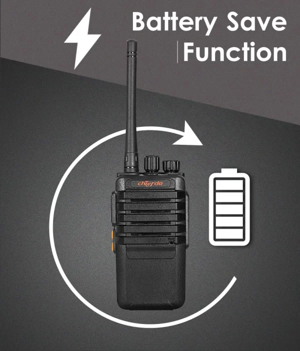 Chierda New Radio 16 channels woki toki CD-328 Profesional VHF UHF Two way Walkie Talkie Li-ion Battery - Image 3