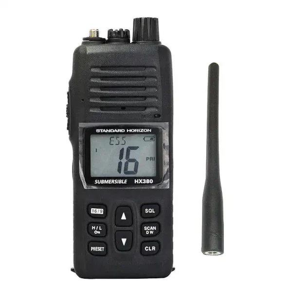 HX380 Standard Horizon Explosion Proof VHF Waterproof Marine Radio Handheld Waterproof Commercial Walkie Talkie - Image 2