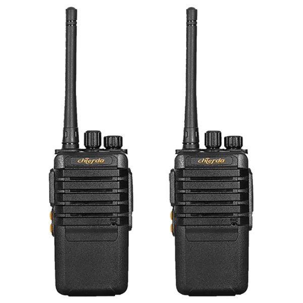 Chierda New Radio 16 channels woki toki CD-328 Profesional VHF UHF Two way Walkie Talkie Li-ion Battery