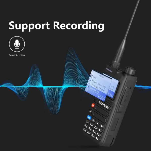 Baofeng UV26 GPS Walkie Talkie Multi Band Phone APP Wireless Programming Recording 10W Type-C AM FM Long Range Ham Two Way Radio - Image 5