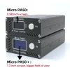 New Micro PA50+ (PA50 Plus) 50W 3.5MHz-28.5MHz 1.3inch OLED Screen Intelligent Shortwave HF Power Amplifier SWR Meter LPF Filter