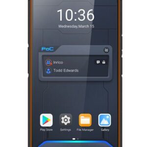 Inrico S300 PRO 4G LTE Zello POC Two-way radio IP68 waterproof, GPS, Smartphone, GSM, Wifi, Barcode