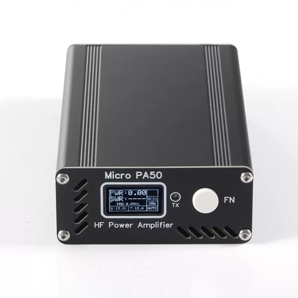 New Micro PA50+ (PA50 Plus) 50W 3.5MHz-28.5MHz 1.3inch OLED Screen Intelligent Shortwave HF Power Amplifier SWR Meter LPF Filter - Image 4