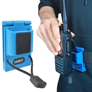 Walkie Talkie Belt Holder,Radio Case Holsters Quick Release Tactical Adjustable Belt Clip for Duty Belts Law Enforcement Gear