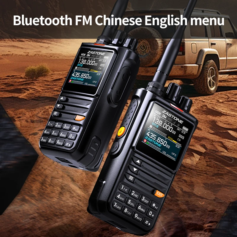 ZASTONE M8 10W Handheld 2 Way Radio AM Air Aviation Band High Power Walkie-Talkie APP programming noise - Image 4