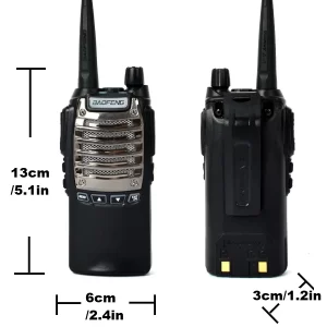 Baofeng UV-8D UHF Pofung UV8D 5Watt 16Channels FM Portable Walkie Talkie