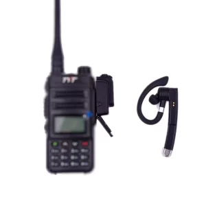 Walkie Talkie Bluetooth Wireless Headset Adapter Finger PTT Key for KENWOOD TYT BAOFENG WOUXUN Ham Radio 2 Pin K Plug Earpiece