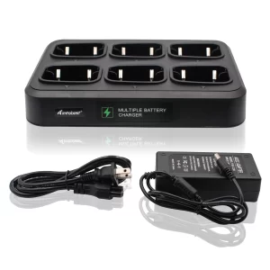 Hytera MCL15 6 unit Rapid charger Six Way Multi Charger for HYT Radio TC-508 TC-446S TC-518 TC-580 TC-500S TC-585 TC-560 TC-510