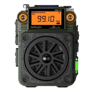 Portable Full Band Radio HRD-777 - FM AM SW WB, Bluetooth 5.0, DSP Tuning, Ultra-Low Bass & Fidget Gyroscope Speaker