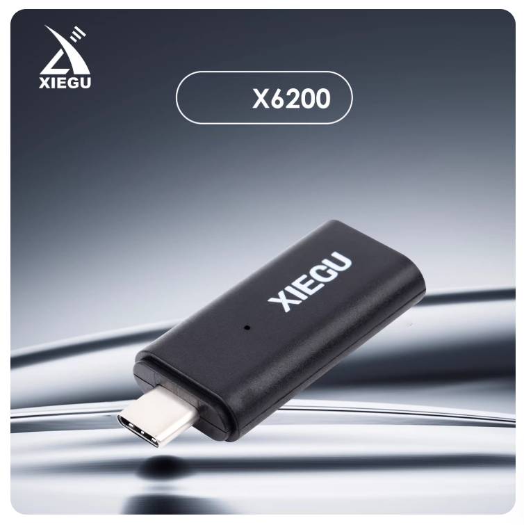 Premium XIEGU X6200 Bluetooth USB Dongle - Wireless FT8 Control for Smartphones