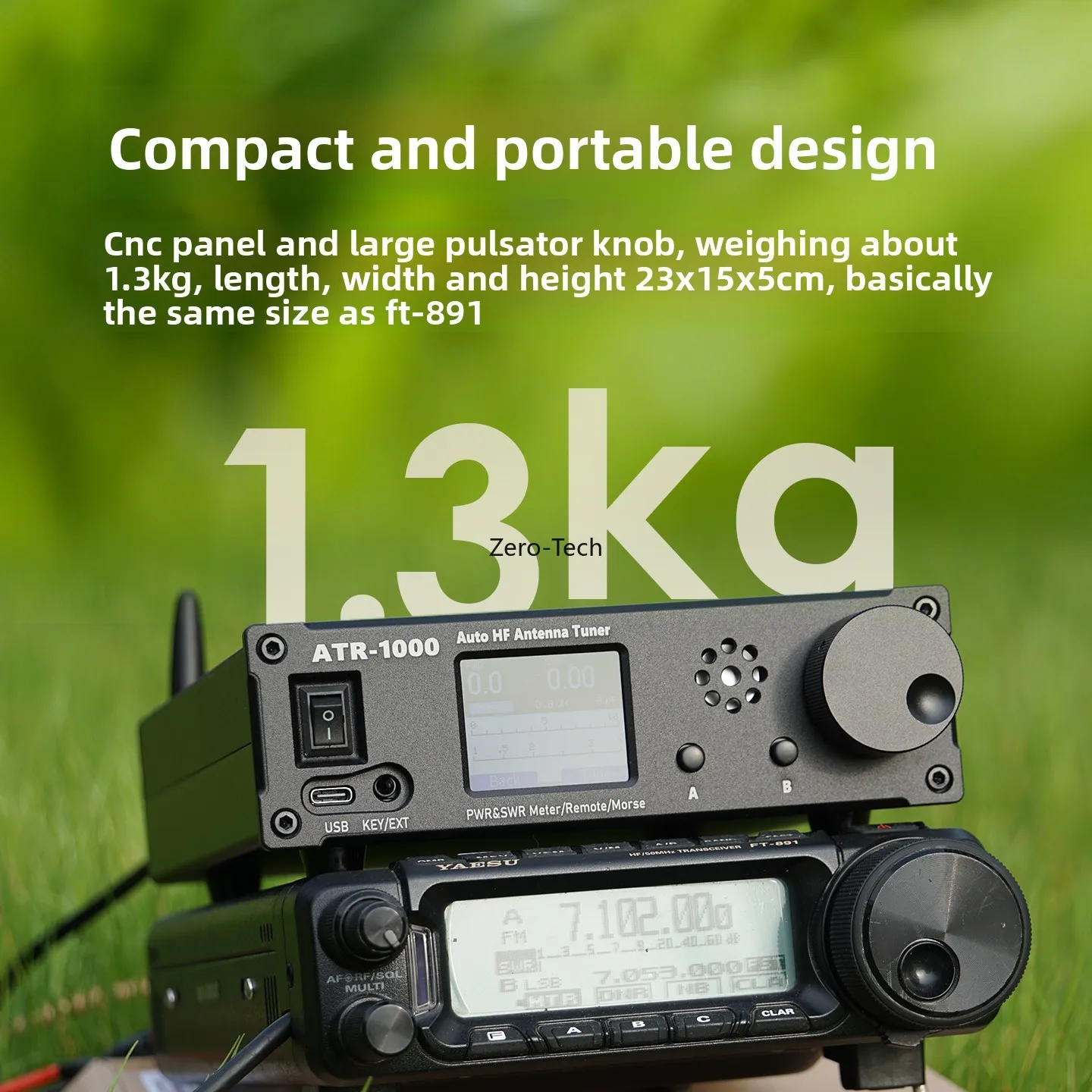 1000W ATR-1000 Auto Tuner | 1.8-30MHz SWR Optimization for Yaesu, ICOM, Kenwood Radios - Image 4