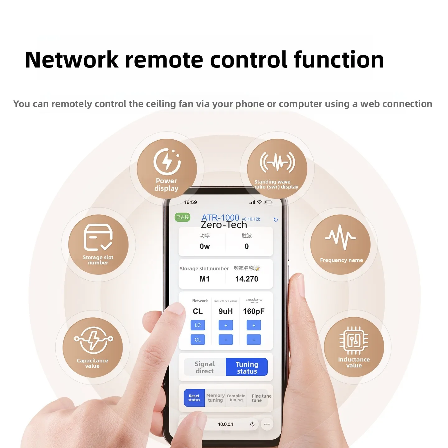 1000W ATR-1000 Auto Tuner | 1.8-30MHz SWR Optimization for Yaesu, ICOM, Kenwood Radios - Image 5
