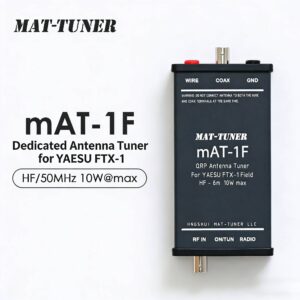 Yaesu FTX-1 mAT-1F Automatic Antenna Tuner – HF/50MHz, 10W Compatible, Long Wire & 50Ω Antennas, Factory Direct, Fast Tuning