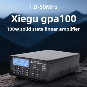 Xiegu GPA100 HF Linear Amplifier – 100W Solid State RF Power Boost (1.8–50MHz)