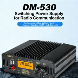 ALINCO DM-530 Power Supply 30A 13.8V for Ham Radio