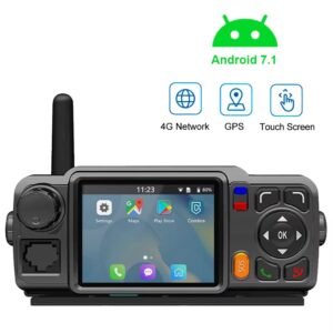 Alafone TD-M6Plus Zello POC Radio | Android 7.1 Car Walkie Talkie with GPS