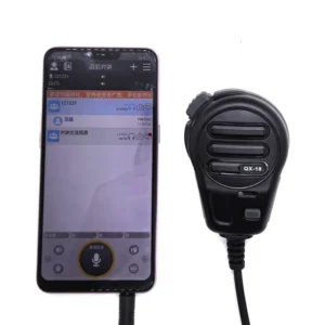 Zello Compatible 3.5mm Jack Handheld PTT Microphone for Mobile Devices