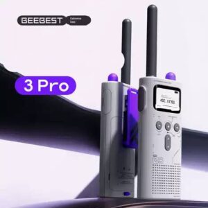 Outdoor BeeBest 3 Pro Ultra-Thin Mini Small Two way Radio 5W phone APP Bluetooth Programming Type-C