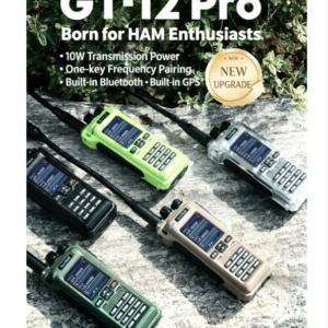 Senhaix GT-12 Pro 10W Multi-Band Walkie Talkie | GPS & APRS