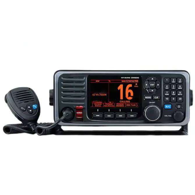 ICOM GM600 GMDSS VHF Transceiver with Class A DSC – 25W Marine Fixed-Mount Radio