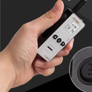 Super Mini Two Way Radio T‑M2D, UHF 400‑520MHz 128 Channels Walkie‑Talkie