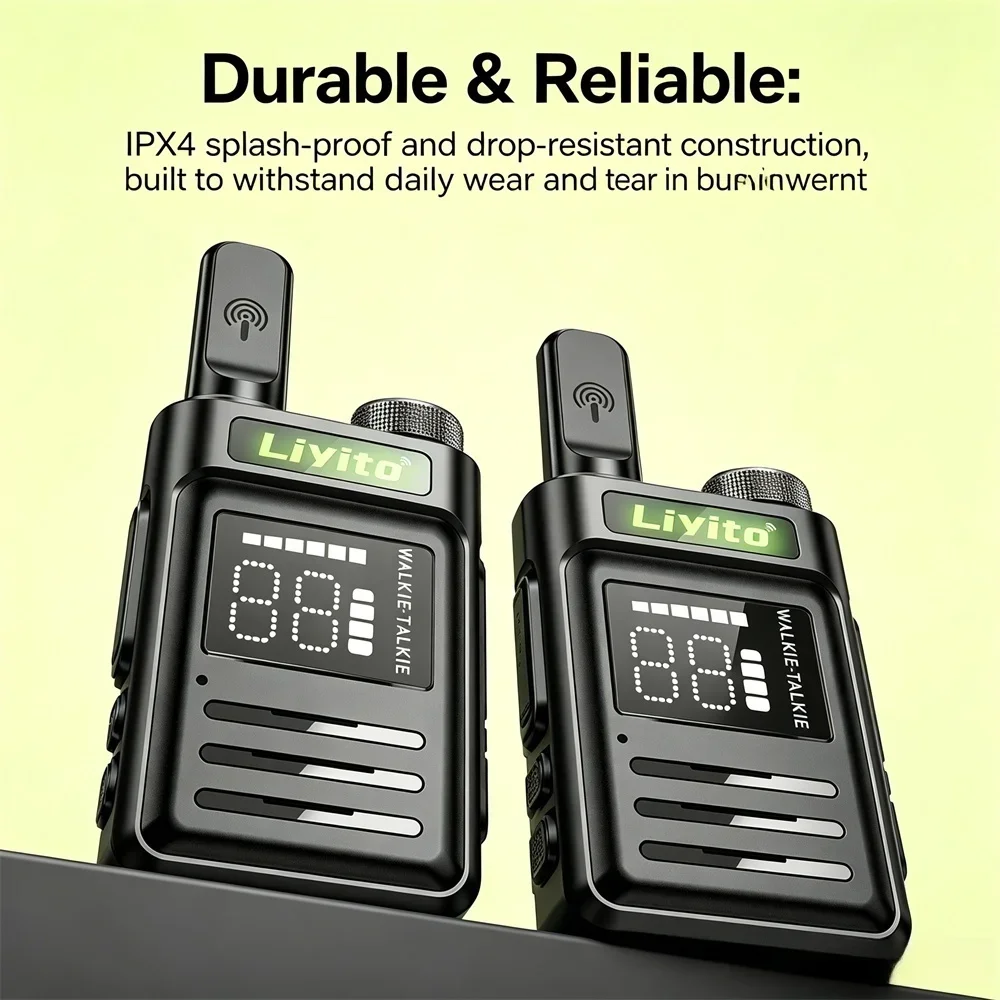 Mini 2-Ways Radio for Camping Hiking Outdoor Adventure COD Radio - Image 3